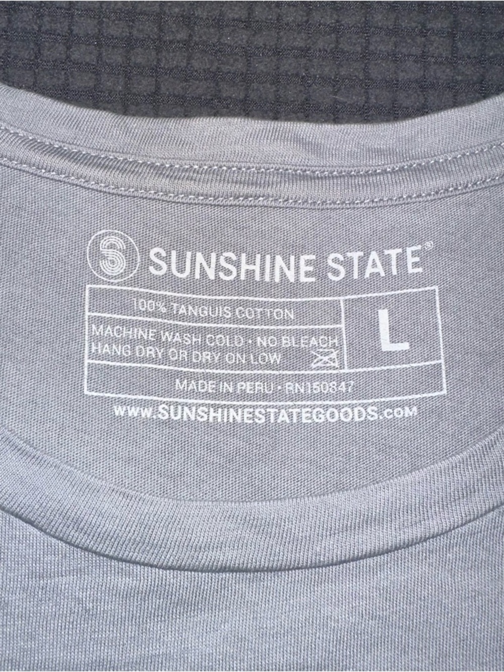 Sunshine State Florida Graphic T Shirt Womens Large Coastal Beach Tee - Picture 3 of 4